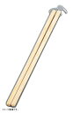 2月中旬まで萬洋 竹製 めん箸 26-206 AMV2701