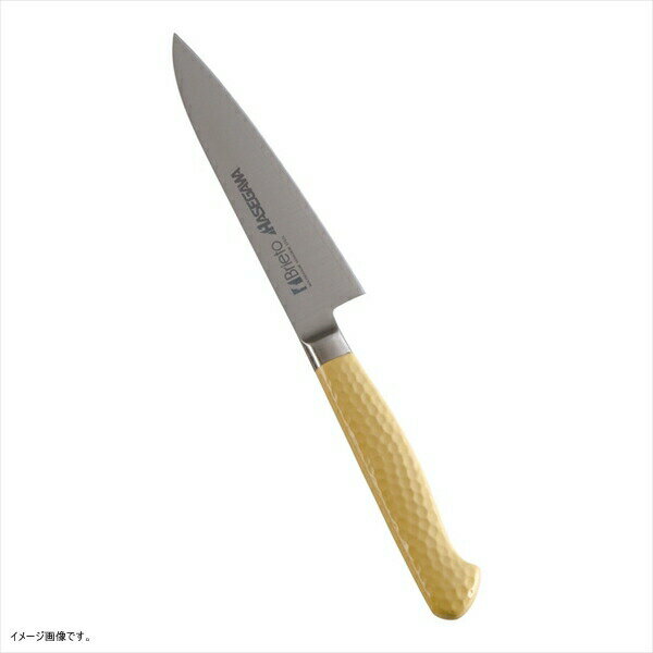 ハセガワ 抗菌カラー庖丁 ペティーナイフ 12cm イエロー MPK-12