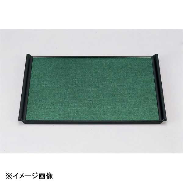 若泉漆器 宴布目盆 グリーンパール渕黒 尺3寸キング塗 1-50-14