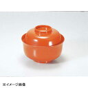 若泉漆器 4寸羽反椀 総洗朱 1-201-7