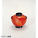 若泉漆器 新越前椀 春秋帯春秋見返し付S・H塗 W-1-38(3)
