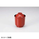 若泉漆器 駒筋箸洗椀 朱赤内黒 W-16-77
