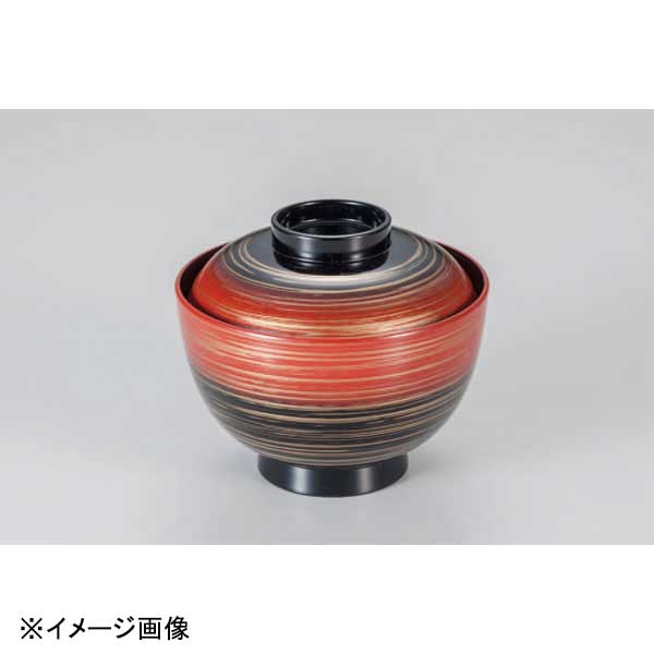 若泉漆器 3.8寸仙才椀 レインボー W-19-87