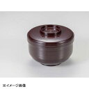 若泉漆器 乱彫飯器 新溜内黒塗 W-20-3