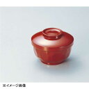 若泉漆器 3.5寸浅型亀甲飯器 溜内朱 W-8-1