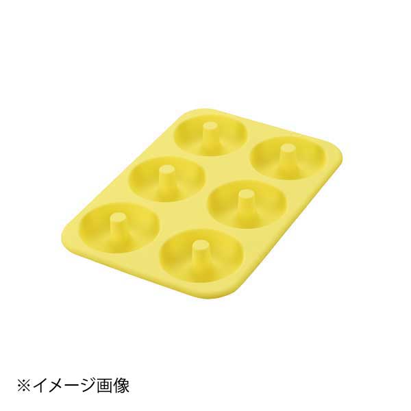 シリコンドーナツ型 6個取 ベーシック DL-6244