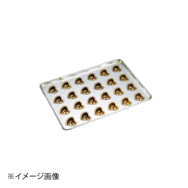 シリコン加工 ダブルハート型天板 24面