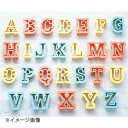 PCクッキー抜型 アルファベット 26pcs No.1733