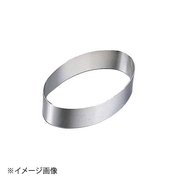 Ellipse - ホワイトサム 18-8アルゴンオーバルリング 120×H35