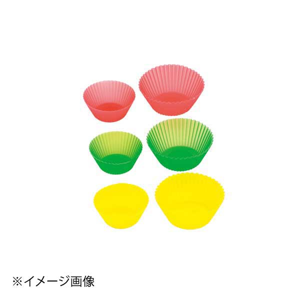 乐天商城 - ホワイトサム シリコン マフィンカップ 6pcs