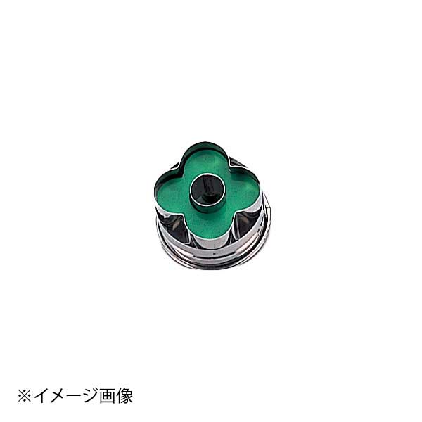 18-8 バネ式 クッキーカッター 4.8cm ロゼッタ4