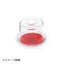 クリア ラブリーハット丸 小 レッド