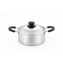 ヨシカワ yoshikawa COOK EASY 両手鍋20cm SJ3321(3)