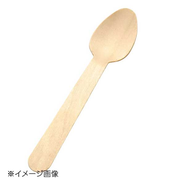 ヤマコー 用美 白樺エコスプーン(大) (100本入) 08778