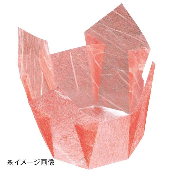 ヤマコー 用美 両面OP珍味入 紅梅雲竜 小 (200枚入) 66395