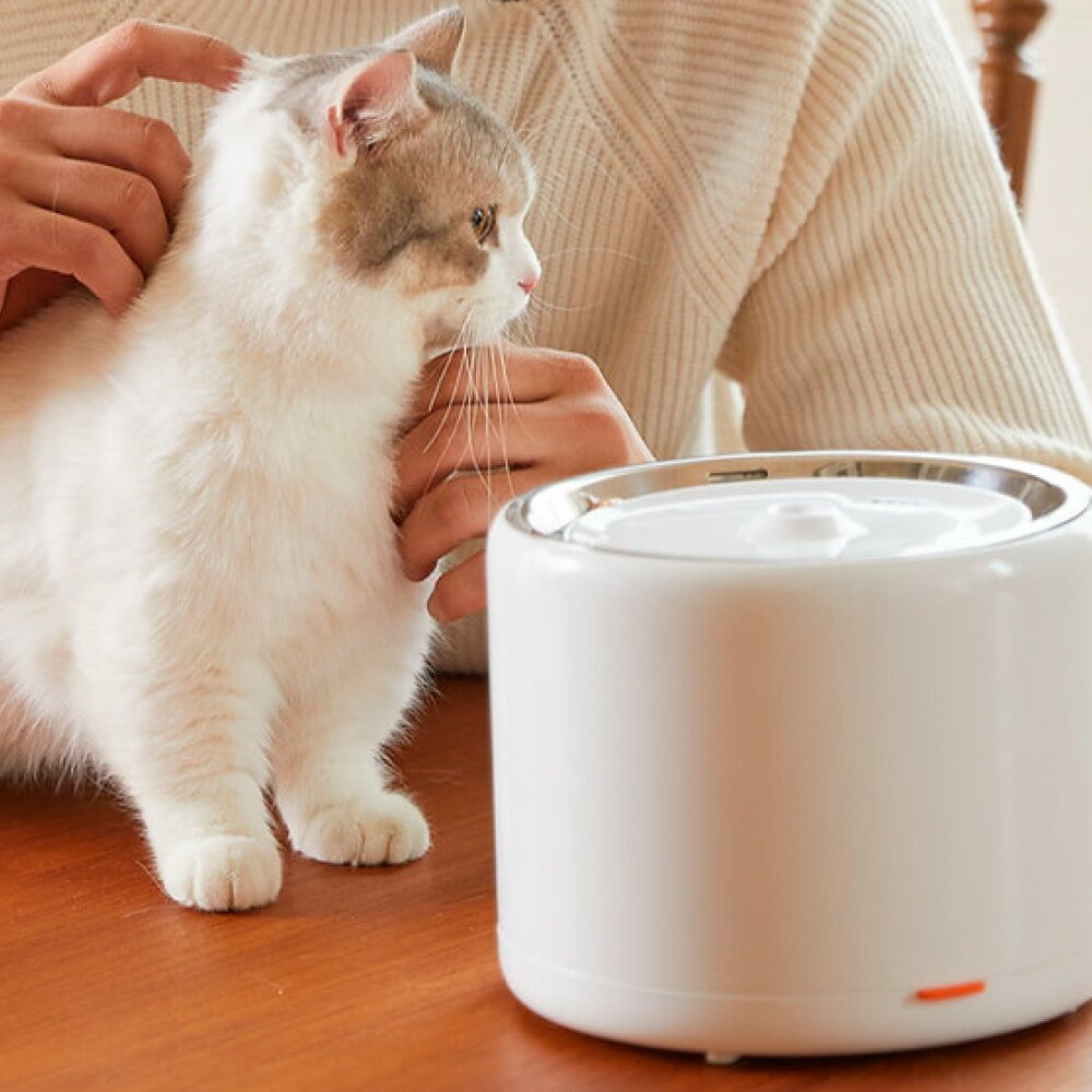 ペット循環式給水器EVERSWEET3浄水自動水飲み器水のみ器小型犬猫|PETKITペットキット静音かわいいおしゃれホワイト1.35L活性炭フィルターねこワンちゃん静かシンプル