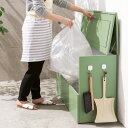 欧風ダストボックス〈セージグリーン〉奥行38cm 保管庫 G85715 \レビューキャンペーン開催中/