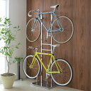 自転車スタンド ガレージ 下駄箱 玄関収納 新生活 おしゃれ 2台用 室内で使える ディスプレイサイクルスタンド 2台掛け 532614