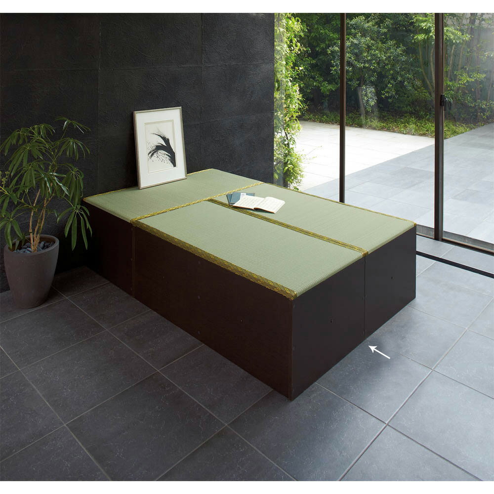 ユニットシェルフ リビング収納 ユニット畳シリーズ お得なセット 3畳セット 幅120奥行180cm 高さ45cm 532734