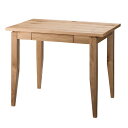 オフィス 事務 書斎机 机 北欧カントリー風 ウッドデスクシリーズ デスク 幅90奥行70cm 544531 【レビューキャンペーン開催中】