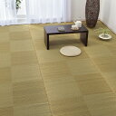 【6月11日1:59までエントリーで最大P14倍】 カーペット ラグ マット ≪裏なし約2mm 2畳≫ い草上敷き〈ノア〉 562842