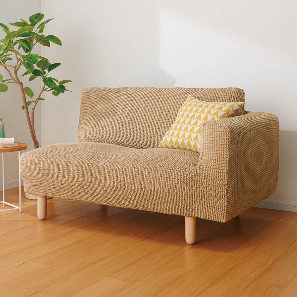 【最大5000円OFFクーポン 12／1迄】 ≪3人掛・片アーム付き（左肘）≫ スペイン製フィットソファカバー〈ビスタ〉 人掛けソファーカバー ソファーカバー 615811 ＼LINE友だち登録で500円オフクーポン／