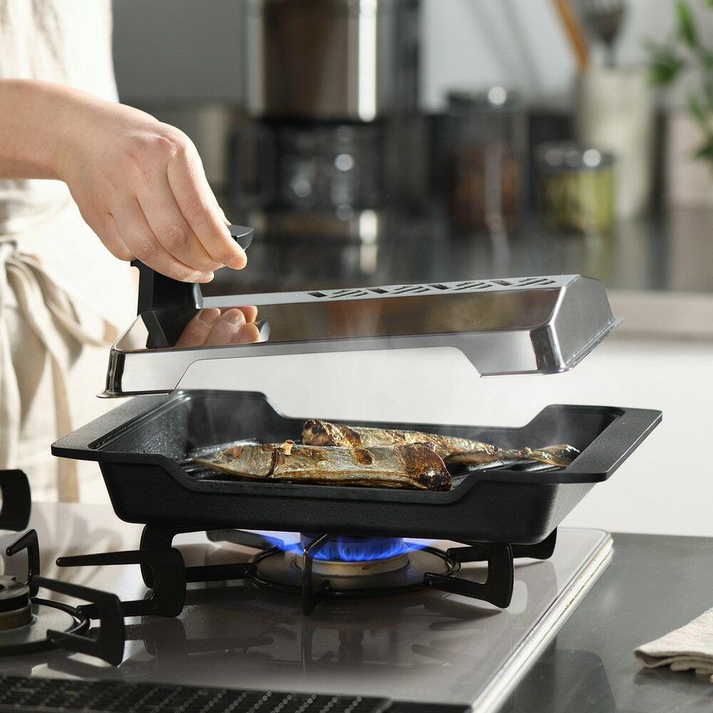 【最大7000円OFFクーポン 11月16日迄】 IHでも使える！大人の焼魚 遠赤効果で皮がパリッと焼き上がる ..