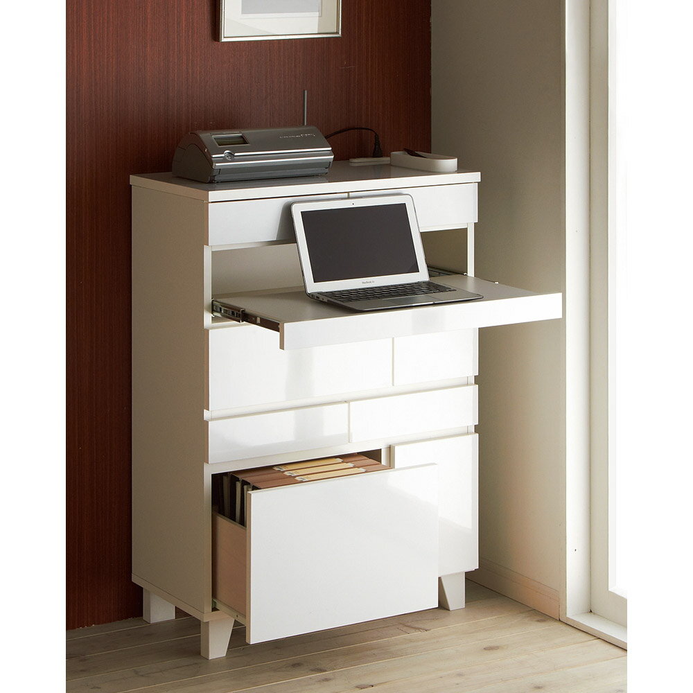 【最大8000円OFFクーポン 11月27日1：59迄】 インクジェットプリンターが置ける オールインワン収納引..