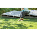 芝 ≪1×5m≫ 雑草が生えない!防草シート付きロール芝 G86109 【レビューキャンペーン開催中】