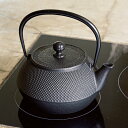 【最大7千円OFFクーポン 7/26 1:59まで】 ケトル やかん 岩鋳(イワチュウ) IWACHU 南部鉄の鉄瓶7号アラレ IH対応 黒焼付 900ml 553902