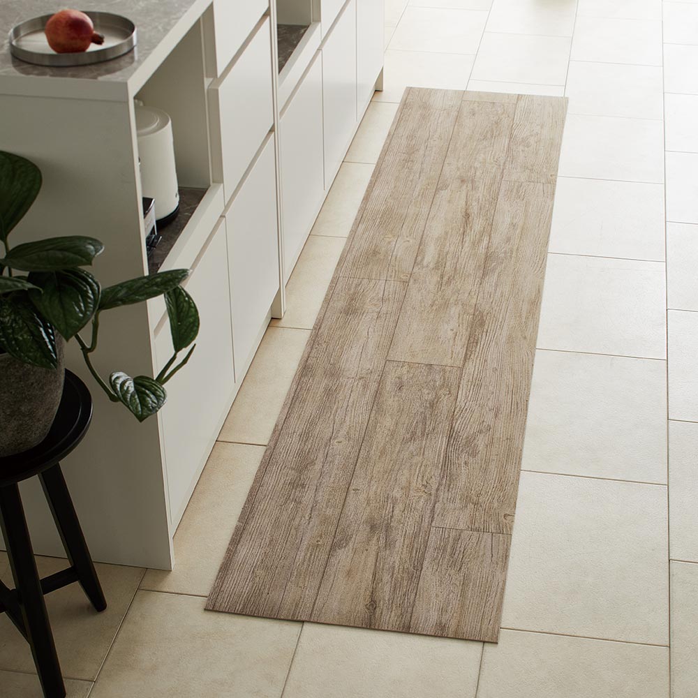 フロアマット カーペット ラグ マット ≪フロアマット 約100cm×300cm≫ 高密度パイルフローリング調マット H63518