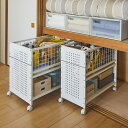 おもちゃ収納 絵本収納 子供部屋 キッズ収納 家具 片付けラクラク!頑丈押し入れ収納ワゴン 幅35cm奥行75cm高さ65cm 545823 【レビューキャンペーン開催中】