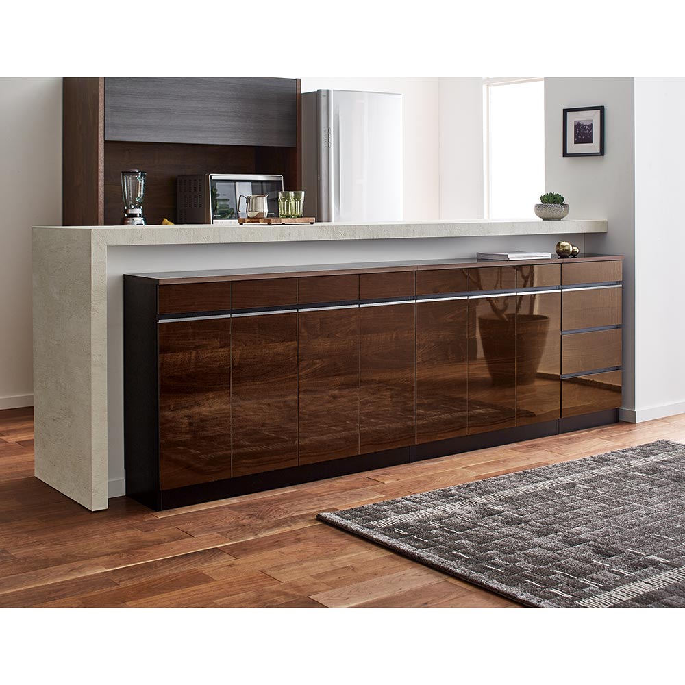 キッチンカウンター下収納 キッチン収納 Peili/ペイリ カウンター下収納庫 収納庫幅119cm 奥行29.5cm BS1023