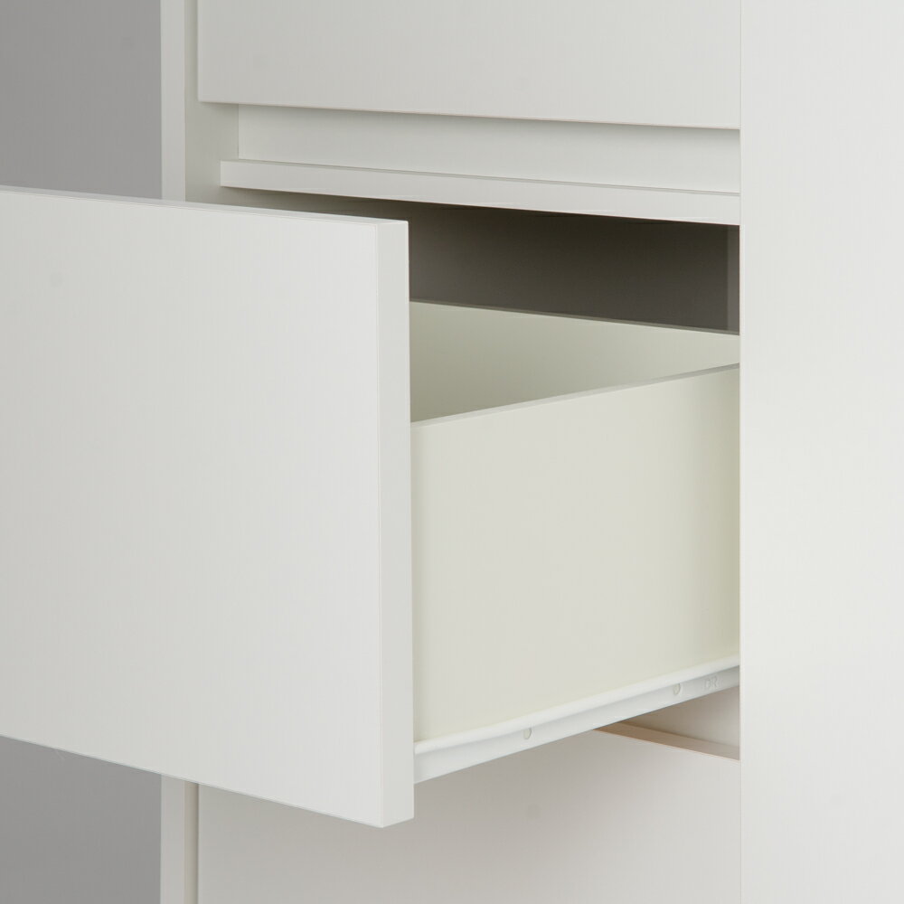 定番最新作 家具 クローゼット 引き戸収納付きチェスト 棚タイプ・幅90cm 672264:ディノス家具 店 収納 衣類収納 ワードローブ お得大得価