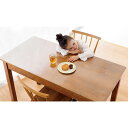 【6月11日1:59までエントリーで最大P14倍】 テーブルクロス ランチョンマット ≪120×220cm≫ アキレス 透明シリーズ 抗ウイルス・抗菌テーブルマ...