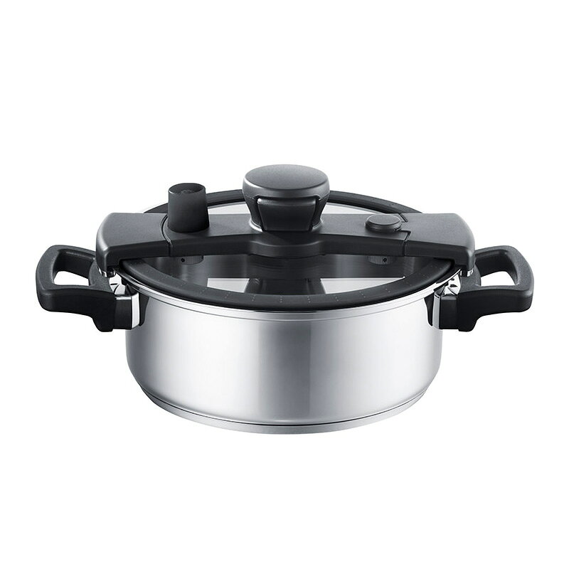 ＼LINE友だち登録で700円オフクーポン／ MEYER/マイヤー クイッカークッキング 4.0L オリジナルレシピ付き 両手鍋 加圧調理 時短調理 軽量 コンパクト 炊飯 煮込み料理 無水調理 キッチン用品 調理器具 ワンタッチ開閉 初心者向け 一人暮らし ファミリー 調理 食器 AR2901 dinos-tv-10011662 ディノスTVショッピング楽天市場店 サンプル画像3