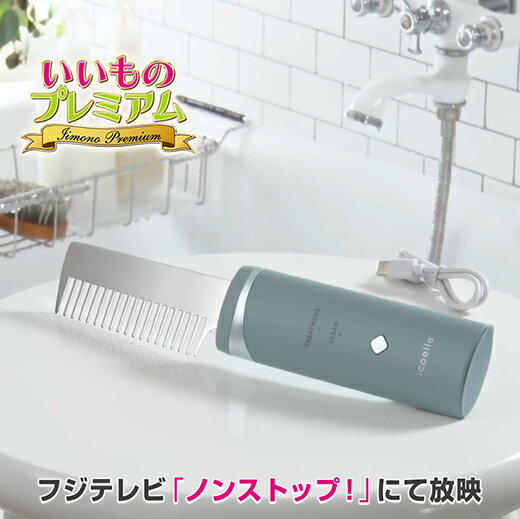 ＼LINE友だち登録で200円＆レビュー記入で千円クーポン／ ヘアケア器具 美容 イコエル 超音波リペアコーム AR2641のサムネイル