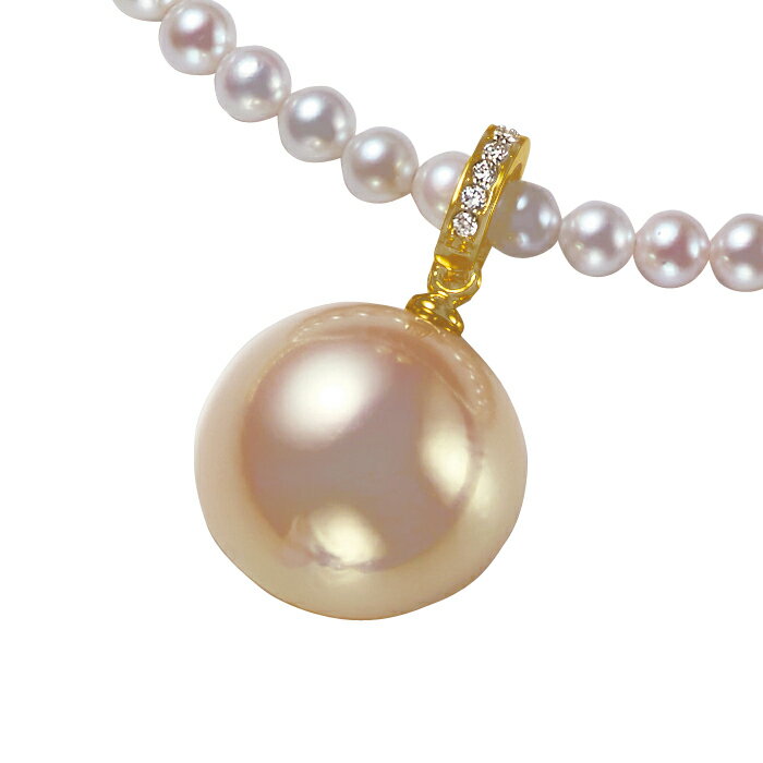 【クーポン10％OFF 6/25限定】 真珠 パール ジュエリー アクセサリー ペルルデミ K18 