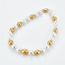 真珠 パール ジュエリー アクセサリー 11-14mm白蝶バロックパール ネックレス J76115