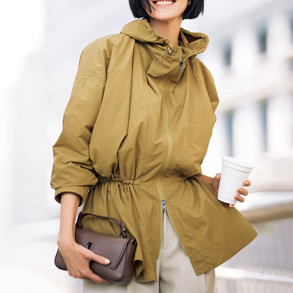 【クーポン10％OFF 2/5限定】 はっ水 ペプラム マウンテンパーカ パーカー スウェット トレーナー ファッション PC6014 ＼LINE友だち登録でクーポン／