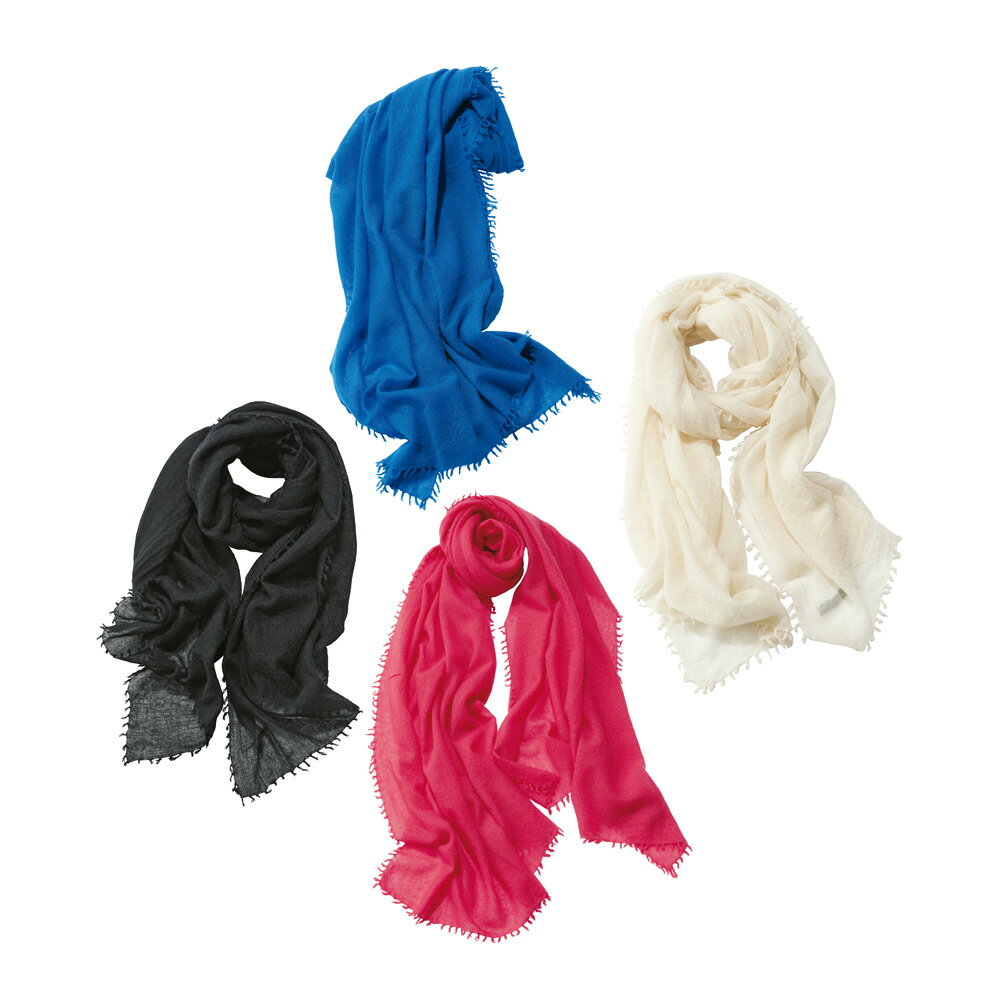 【クーポン配布 11月27日1：59迄】 カシミヤ 四方フリンジ ストール ストール スカーフ マフラー A32701