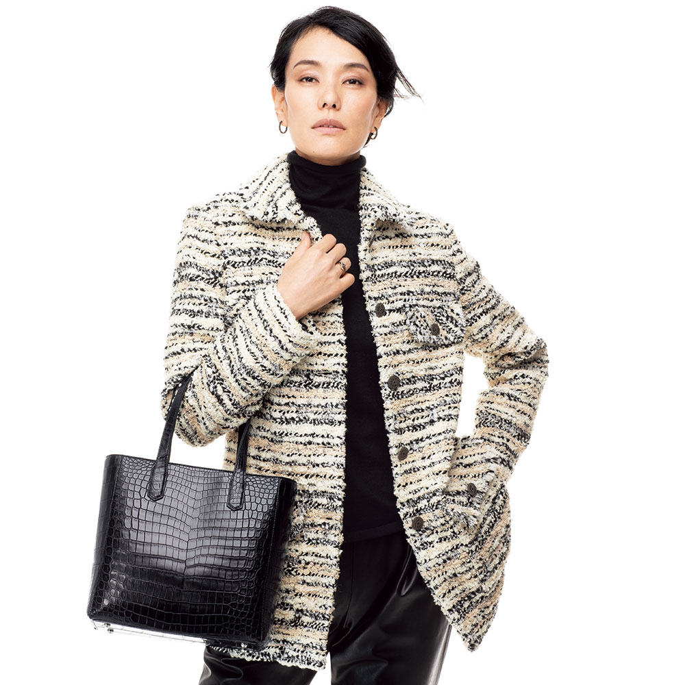 【クーポン配布 11月27日1：59迄】 マリア・ケント社 オリジナルツイードジャケット ツイードジャケッ..