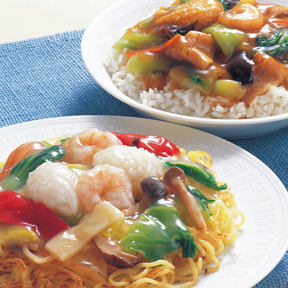 9/14 20時から4時間限定 最大1万円OFFクーポン配布 ＼商品＆ショップレビューで1000円クーポン配布／ 中華惣菜 お惣菜 中華丼 【お試しグルメ】海鮮と野菜の中華丼の素 （塩・醤油味 各2袋 計4袋） FH7911のサムネイル