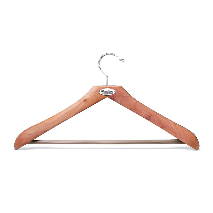 10/8限定[7%OFFクーポン] 衣類ハンガー 衣装カバー 生活雑貨 便利グッズ ハンガー ダッチハンガー Woodlore（ウッドロア）/ クラシックシダーハンガー WB0980のサムネイル