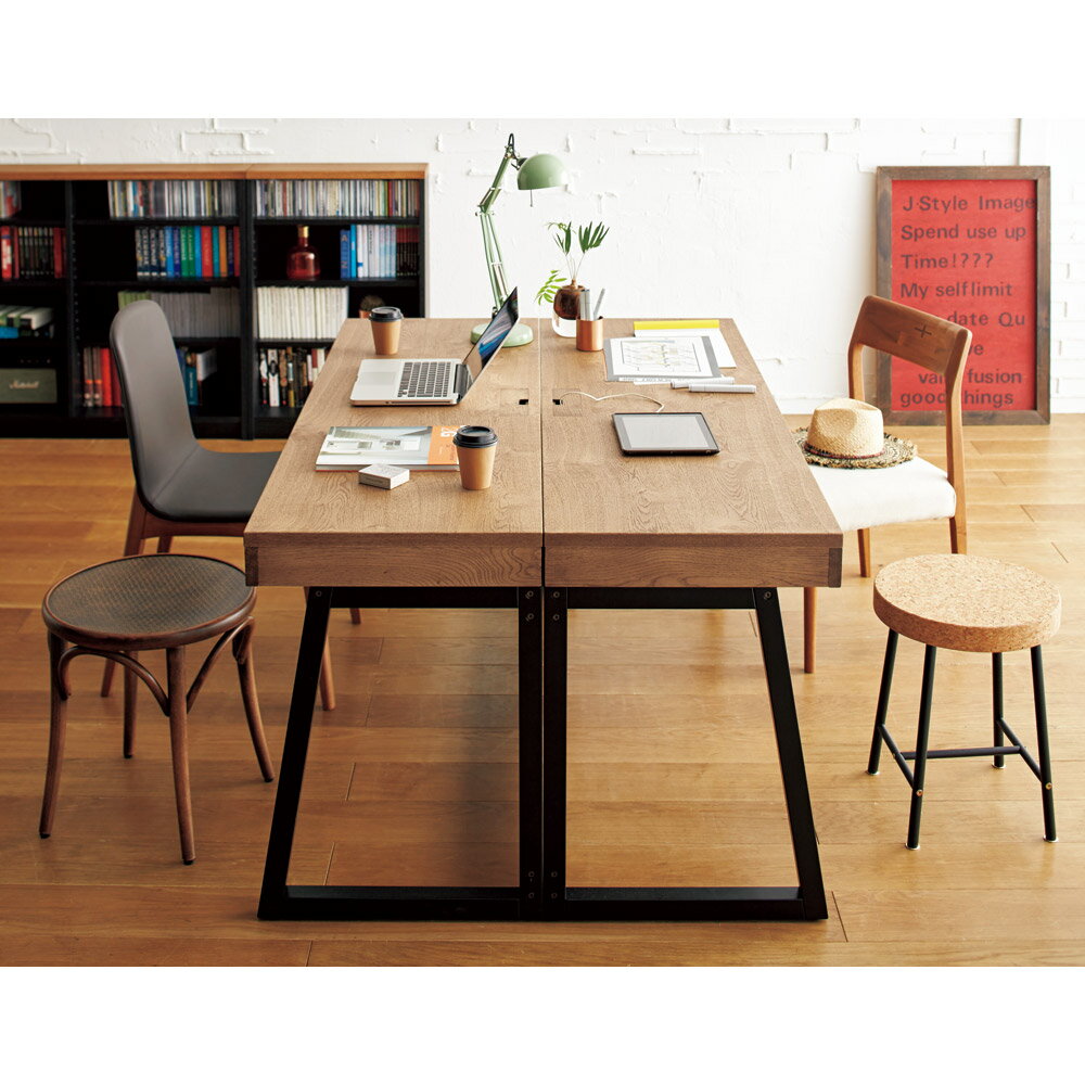 【クーポン最大5千円OFF 10/17 9:59迄】 Brook/ブルック ウッドデスクシリーズ デスク 幅150cm オフィス 事務 書斎机 机 H81610