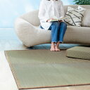 【クーポン最大10%OFF 7/13 10時から】 カーペット ラグ マット ≪約190×300cm 裏付き約5mm≫ 杉綾織カラーい草ラグ 564703