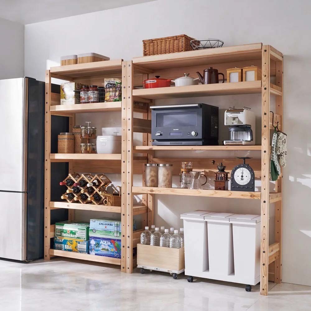 楽天市場】国産杉 頑丈オープンラックの通販