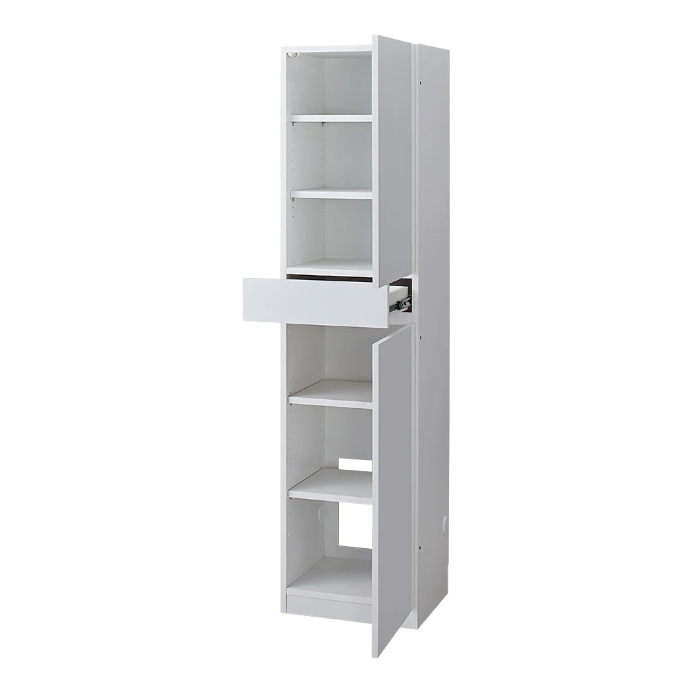 【クーポン10％OFF 12/26 1：59迄】 スイッチ避け壁面収納シリーズ 収納庫タイプ（上台扉付き・下台扉..