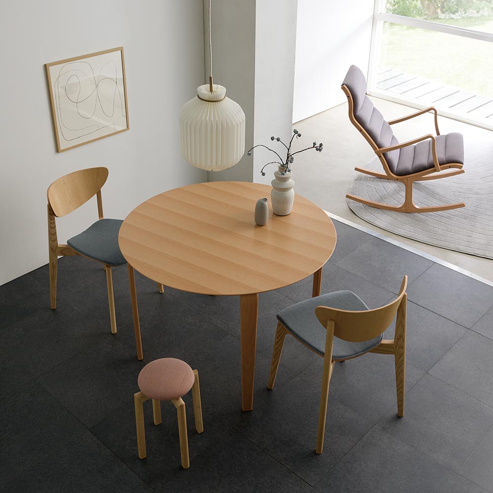 デザイナーズチェア 椅子 チェア HOUSE STYLING 限定カラー Tendo×kvadrat ダイニングチェア［天童木工／デザイン：柳宗理］ H70401