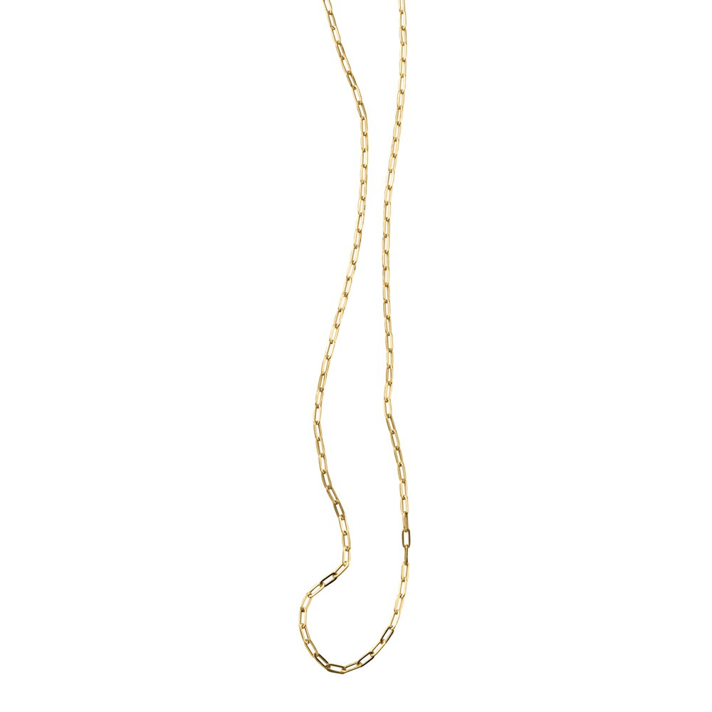【クーポン最大5千円OFF 1/28迄】 ≪45cm≫ K18 ペーパークリップ ネックレス ゴールド製 ジュエリー アクセサリー J09301 ＼LINE友だち登録でクーポン／